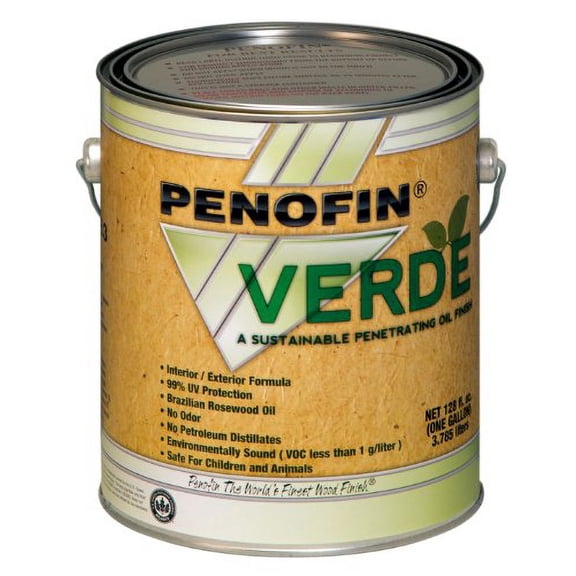 Natural 733921700895 Penofin Verde Sustainable Wood Finish, 1-Gallon, Size, 128 Fl Oz