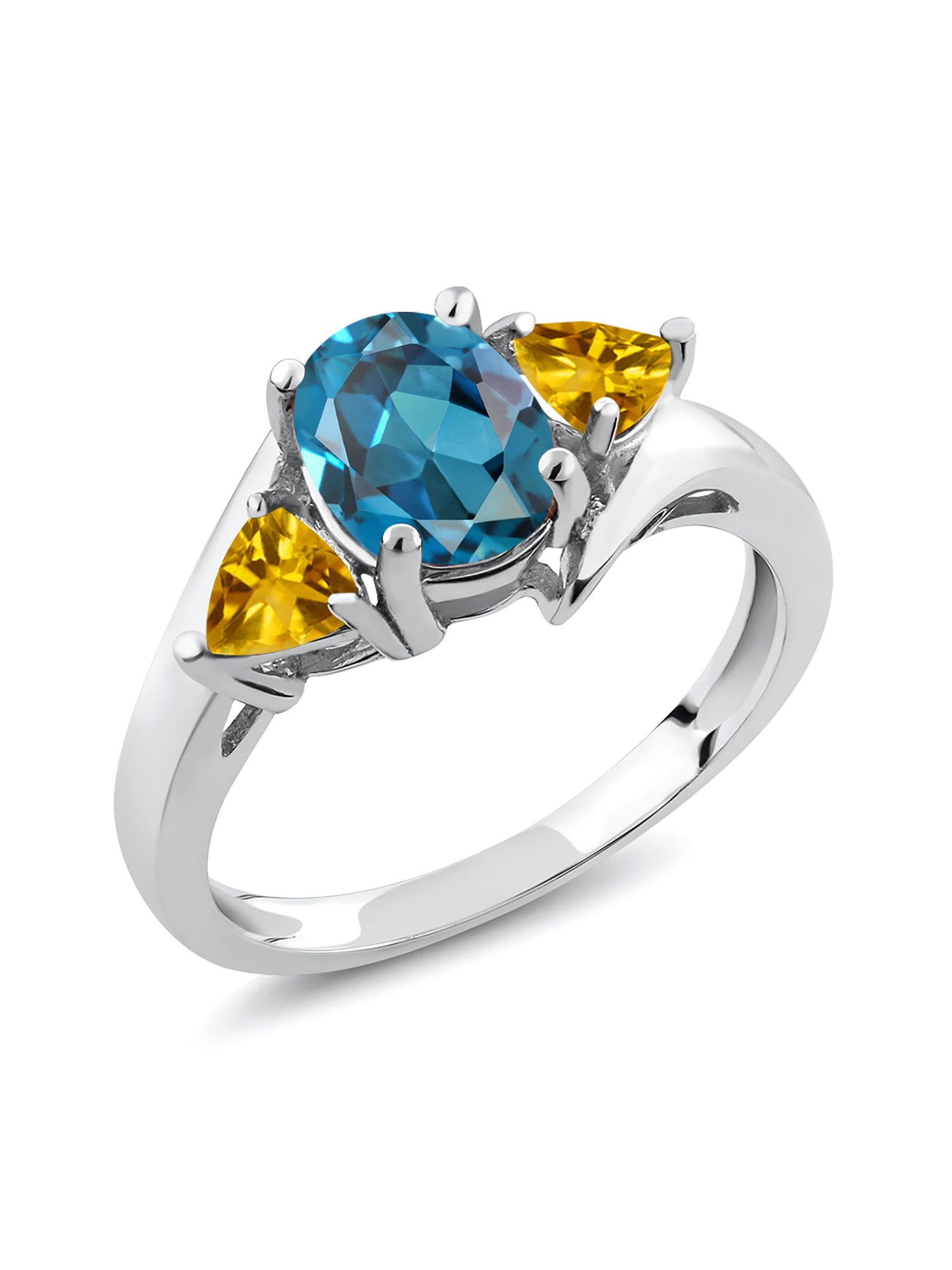 1.90CT White Sapphire Round Halo Gemstone Charm Pendant Necklace 14K Yellow Gold
