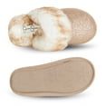thumbnail image 6 of Jessica Simpson Girls Cute and Cozy Plush Slip on House Slippers With Memory Foam, 6 of 9