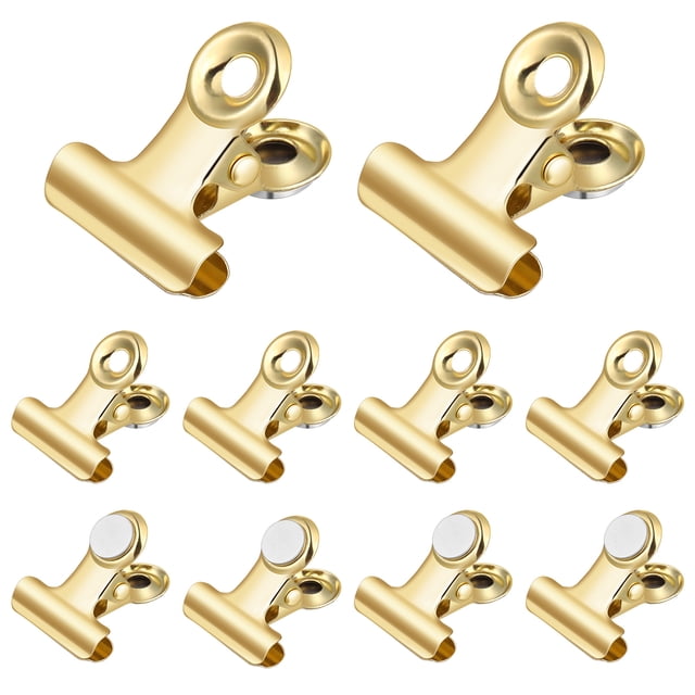FELTECHELECTR 10 clips magnéticos para refrigerador, antiarañazos, para pizarra blanca.