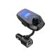 thumbnail image 1 of Bluetooth Fm Transmitter, 4 In 1 Mp3 Player Car Adapter Fm Radio Transmitter Handsfree Kit Qc3.0 Usb Car Charger, With 1.8" Color Screen, Aux Input An, 1 of 5