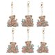 thumbnail image 1 of (LL009) Llavero Con DIY 6 Uds. Oso (diamante Forma Especial Doble Cara), 1 of 9