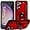 Red, variant on Phone Case for Samsung S23 Case Samsung Galaxy S23 Phone Case, Military Grade, Heavy Duty, with Ring Holder Stand, Support Magnet Car Mount for Samsung Galaxy S23 Case Red