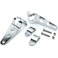 thumbnail image 2 of Krator Chrome Headlight Mounting Bracket Fork Ear 31-37mm Compatible with Suzuki Boulevard S40 S50 S83, 2 of 6