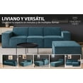 thumbnail image 2 of Sofá Modular con Chaise y Espuma de Alta Densidad Tapizado Suave para Sala, 2 of 5