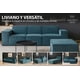 thumbnail image 2 of Sofá Modular con Chaise y Espuma de Alta Densidad Tapizado Suave para Sala, 2 of 5