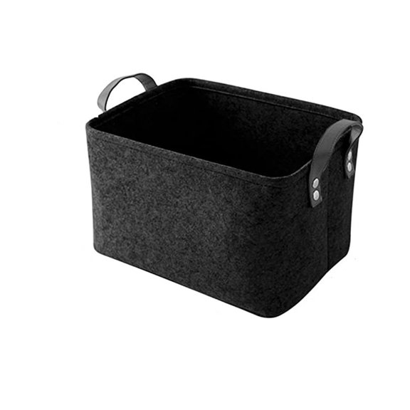 Qianduo Home Textile Storage,Storage Case,1Pc Storage Basket,Folding Toy Storage Basket with Cotton Cord Handle