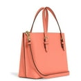 thumbnail image 2 of Coach Women's Mollie Tote 25 Leather Satchel Handbag (Light Coral), 2 of 3