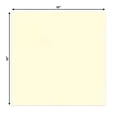 thumbnail image 2 of Off White 10x10 Uncut Art Mat Board - No Opening - 1 Mat, 2 of 6