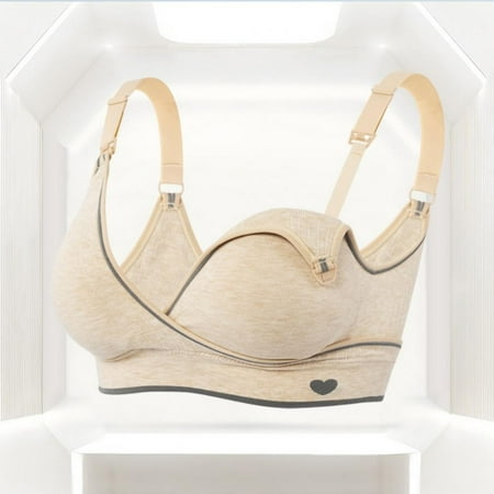 

Seamless Clip Down Deep V Neck Push Up Nursing Bra Maternity Bras Inlcuding Extenders & Clips
