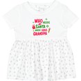 thumbnail image 3 of Inktastic Who Needs Santa when I Have Grandpa Girls Baby Dress, 3 of 5