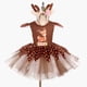 thumbnail image 2 of Disfraz de ciervo para niñas, vestido de tutú para fiesta de Navidad, regalos, alce, reno, ropa de Navidad, trajes para niños, ropa de Halloween y Purim, 2 of 5