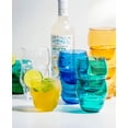 thumbnail image 3 of Stacking Bubble Acrylic Drinking Glass - Cobalt Blue - 14 oz - Set of 6, 3 of 3