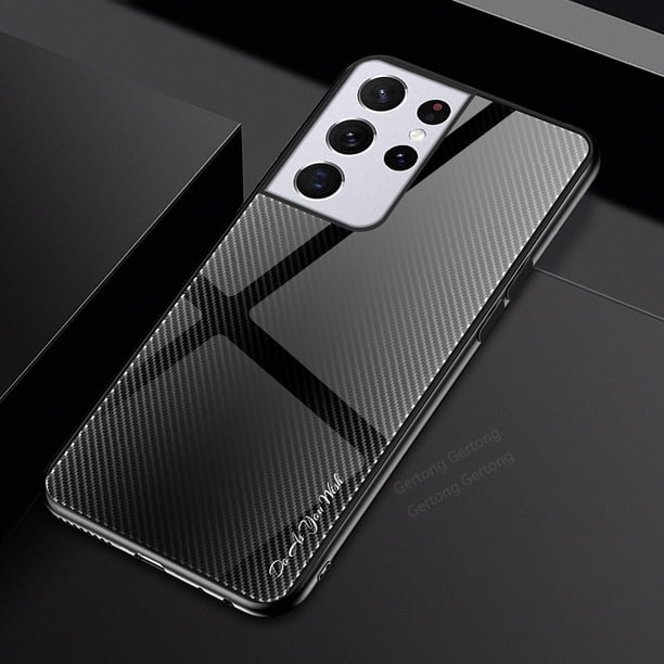Para Samsung Galaxy S21 S23 Ultra S20 FE plus funda de vidrio templado para Samsung Galaxy S21 S20 S10 S9 S8 S10E S22 Ultra Plus Tan Jianjun unisex