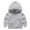 Gray, variant on vdgthytj Toddler Baby Boys Girls Hooded Sweatshirt Long Sleeve Pullover Hoodies Kids Casual Solid Color Fall Tops