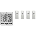 thumbnail image 1 of Ambient Weather WS-10-X4 Termohigrómetro inalámbrico interior/exterior de 8 canales con cuatro sensores remotos, 1 of 4
