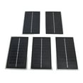 thumbnail image 1 of DIY Solar Panels Kits, Easy Installation Efficient 5pcs Small Solar Panels Monocrystalline Silicon  for School Science Projects for Solar Lights, 1 of 7