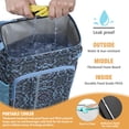 thumbnail image 2 of Rustic Insulated Backpack Cooler - 20L Soft Cooler Bag, Artistic Design for Outdoor Enthusiasts, 2 of 6