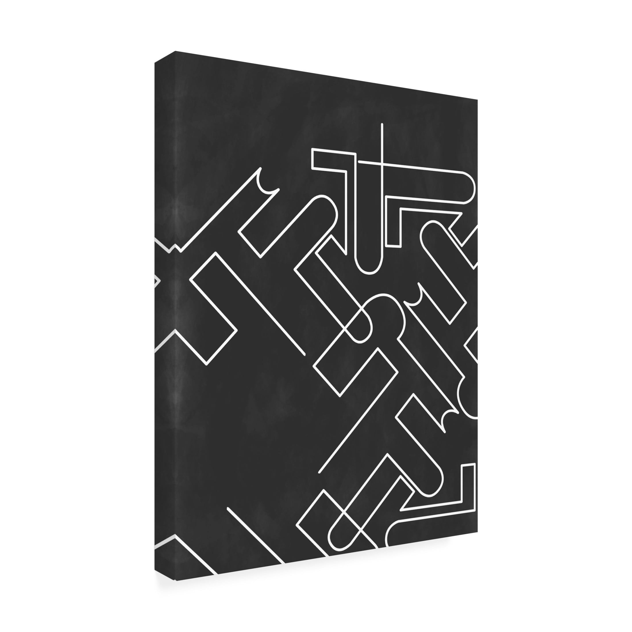 Trademark Fine Art Elena Ristova blackawhite26 Canvas Wall Art
