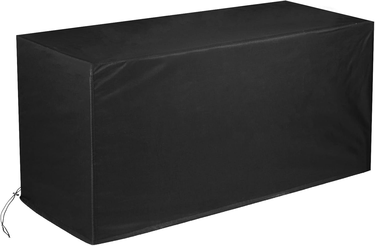 100 Gallon Deck Box Cover - 600D Heavy Duty Waterproof, 49"x24"x25" Outdoor Storage Cover for Patio/Garden, Windproof & Tear-Resistant