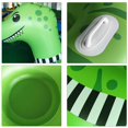 thumbnail image 2 of Tubo de nieve inflable para niños ANGGREK trineo de nieve dinosaurio con asas resistentes, 2 of 8