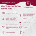 thumbnail image 2 of Vino Tinto Vid Mexicana Clos De Tres Cantos Duda 750 ml, 2 of 5