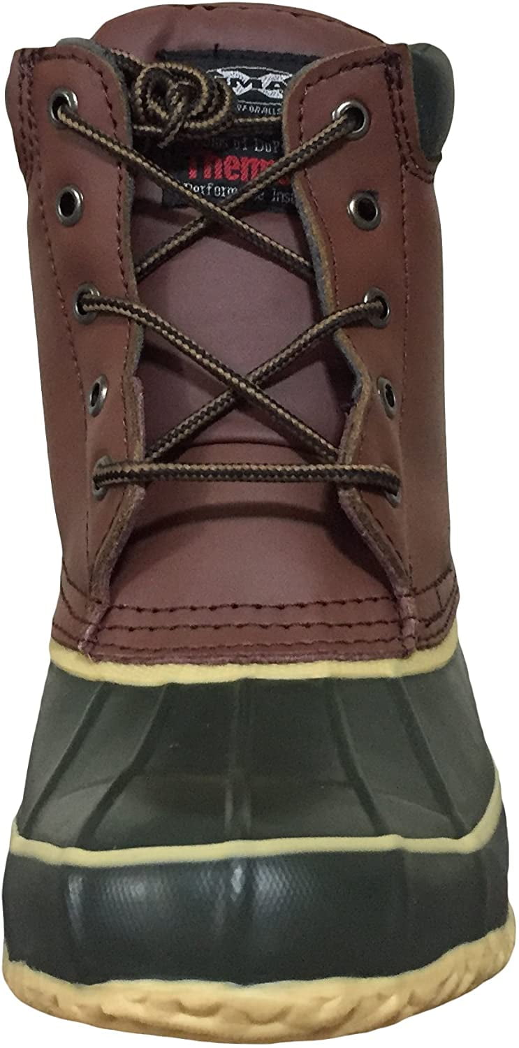 Women's Duck Boots Leather Insulated Waterproof Hiking Snow Shoes