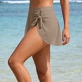 thumbnail image 7 of Beach Dresses for Women Summer Lightweight Casual Skirt Swimsuits Coverup Side Knot Mesh Bathing Suit Cover Up, 7 of 7