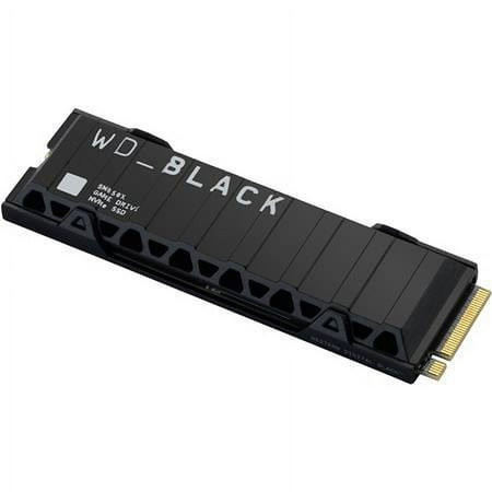 WD - SN850X 1TB Internal SSD PCIe Gen 4 x4 NVMe with Heatsink for PS5 and Desktops