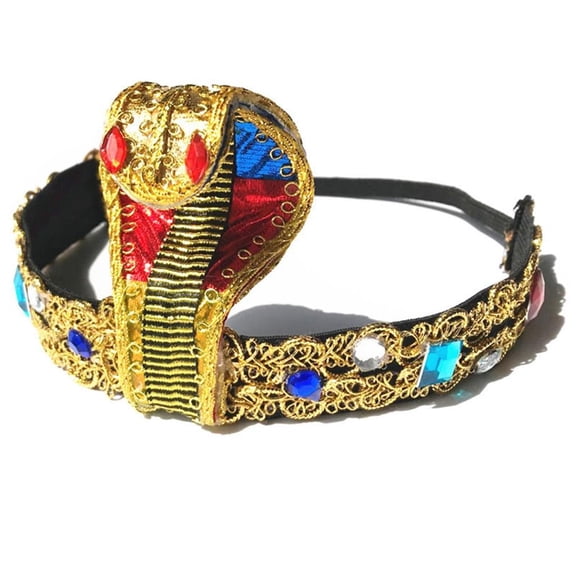 Giaone Snake Shape Egyptian Headband Punk Hair Hoop Headband Hairband