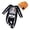 Black, variant on UJNDER Unisex Baby Halloween Romper Jumpsuit with Skeleton Print and Hat Long Sleeve Top Pants 2Pcs Set for 0-2Y Outfits Baby Halloween Outfit,Black,9-12 Months