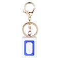 thumbnail image 1 of Mahjong “White” Key Chain, 1 of 5