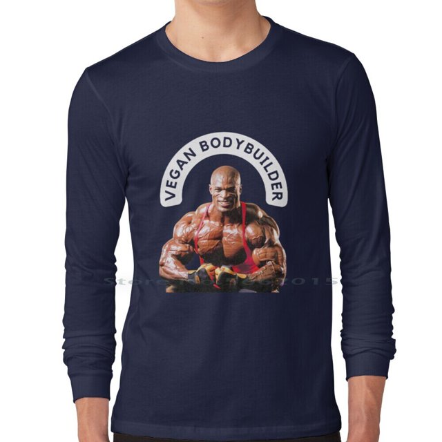 Camiseta vegana de culturismo para hombre, camisa 100% de algodón, para culturismo, Ronnie King xuanjing unisex
