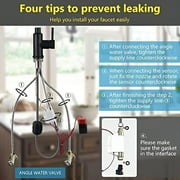 Matte Black Touch Sensor Kitchen Sink Faucet Pull Out Sprayer 10 inch Cover