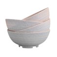thumbnail image 1 of 4pcs Wheat Straw Noodle Bowl Rice Bowl Kitchen Food Container Tableware for Home (Wheat Color), 1 of 8