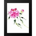 thumbnail image 2 of Parker, Nan Rae 11x14 Black Modern Framed Museum Art Print Titled - Peonies in Pink IV, 2 of 5