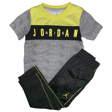 Jordan Little Boysâ€™ 2-Piece Activewear Set Graphic T-Shirt & Track Pants (4)