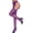 Deep Purple, variant on Fishnet Stockings Rhinestone High Waist Tights Pantyhose Women's Sexy Sparkle Stockings
