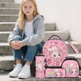 thumbnail image 2 of Jeiento Backpack And Lunch Box Set for Girls 5-Piece Just A Girl Who Loves Axolotls Back to School Supplies Water-Resistant Backpack with Pencil Case, Water Bottle Holder & Keychain, 2 of 6