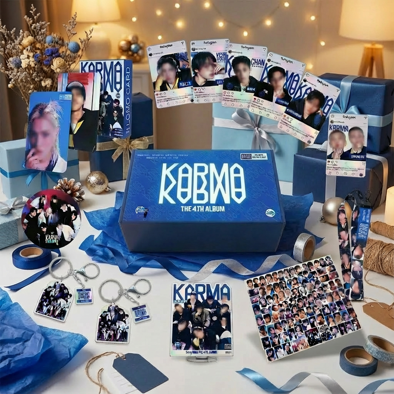Stray Kids Karma Themed Merchandise Gift Box, K-pop Fan Essential