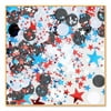 Beistle Multicolor Soccer Star Cutout Plastic Confetti-1 Pack / .5oz