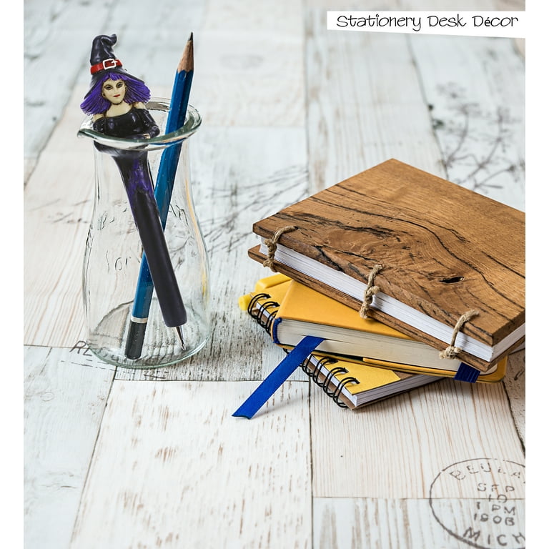 Planet Pens Spooky Witch Novelty Pen - Fun & Unique Kids & Adults Office  Supplies Ballpoint Pen, Colorful Purple Witch Writing Pen Instrument For  Cool