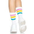 thumbnail image 2 of Leg Avenue Women's Pride Crew Socks, 2 of 5