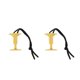 thumbnail image 1 of Greeniant Paquete de 2 enchufes Leah, mano de obra de seguridad, equipo deportivo, accesorios de Surf, hebilla para el cuerpo, cierre para tablas Deportes acuáticos Amarillo Greeniant OD027251-02, 1 of 6