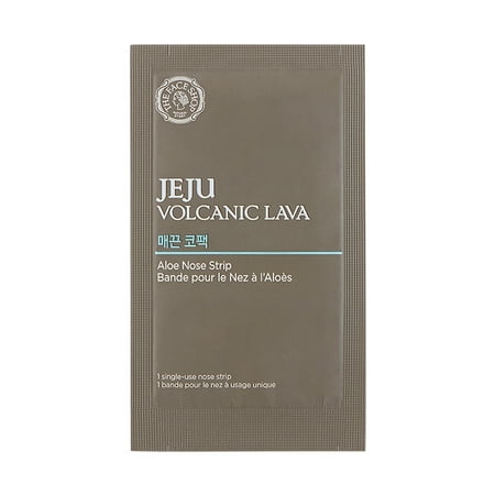 The Face Shop Jeju Volcanic Lava Aloe Nose Masks, 7 (Best Treatment For Stuffy Nose)