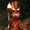 Black, variant on 15cm LED Lighted Hawaiian Tiki Statue, Weatherproof Resin Polynesian Totem Sculpture with Glowing Torch, Tropical Patio Backyard Garden Ornament for Luau Party Decor Gift,B