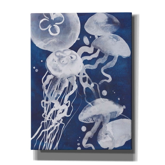 Epic Graffiti 'Swarm I' by Grace Popp, Canvas Wall Glass, 40"x54"