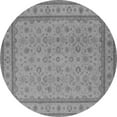 thumbnail image 1 of Ahgly Company Indoor Round Oriental Gray Traditional Area Rugs, 5' Round, 1 of 4