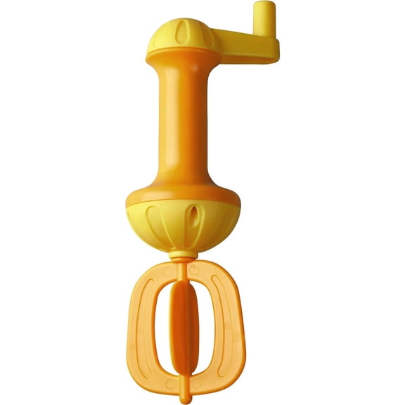 HABA Toddler Bath Toys: Bubble Bath Whisk for Sensory Play, Bubble Maker for Bathtub and Fun Beach and Water Toys for Toddlers, Yellow
