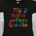 thumbnail image 4 of Inktastic Nana and Poppy Love Me Boys or Girls Baby Bodysuit, 4 of 5